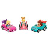 Hot Wheels Racerverse Barbie Yarış Pisti Arabaları 3’lü Paket Jdg