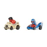 Hot Wheels Racerverse Ikili Arabalar Red Hulk & Captain America HXT35 - Siyah - Beyaz