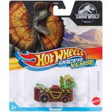 Hot Wheels RacerVerse Tekli Arabalar HKD34 Jurassic World Dilophosaurus