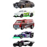 Hot Wheels Silver Serisi Batman Temalı Die Cast 5'li Araba Seti - Standart