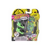 HOT WHEELS Skate Neon Temalı Parmak Kaykay ve Ayakkabı Paketi Shreddin Skeleton