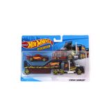 HOT WHEELS SÜPER TIR SERİSİ - Enerjik Ayrıntılarla Dolu Spor Arabalı Süper Tırlar - BDW51