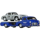 Hot Wheels Team Transport Mercedes Benz 300 Sl 55 Blaues Wund Hrv48