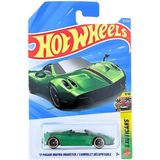 Hot Wheels Tekli Arabalar 17 Paganı Huayra Roadster / Cabrıolet Decapotable (Kısa Kart) JJH99 - Renkli