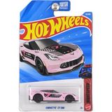 Hot Wheels Tekli Arabalar Corvette C7 Z06 (Kısa Kart) JJJ73 - Renkli