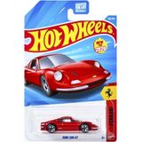 Hot Wheels Tekli Arabalar Ferrari Dino 206 Gt - Jjh56 (Kısa Kart)
