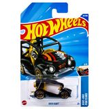 Hot Wheels Tekli Arabalar Kick Kart JBB90 - Siyah - Beyaz