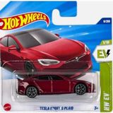 Hot Wheels Tekli Arabalar Tesla Model S Plaid Hyw86 Renkli