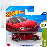 Hot Wheels - Tesla Model S Plaid - Hw Ev 1/10 - Hyw86 - Short Card - Basınçlı Döküm Model 1/64 - Koy