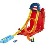Hot Wheels Track Builder Benzin Bidonu Akrobasi Seti, Akrobasi ve Yarış Maceraları Için Pist Inşa Seti, Oyuncak Araba ve