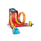 Hot Wheels Track Builder Benzin Bidonu Akrobasi Seti: Kendi Pistini İnşa Et, Hız Ve Akrobasiye Doy!