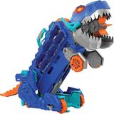 Hot Wheels Ultimate T-Rex Dinozor Temalı Işıklı Sesli Dönüşebilen Dayanıklı Plastik Araç Taşıyıcı Oyun Seti