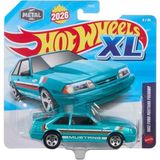 Hot Wheels Xl Diecast Araba Tekli Paket 1:43 1992 Ford Mustang Foxbody JKL05 - 001-Renkli