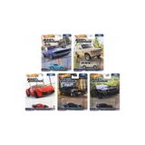 HOT WHEELS YENİ - NEW Fast & Furious Temalı Araçlar HNW46 5 Li Set 1:64 Ölçek HotWheels Marka (BEŞ / 5 ADET)