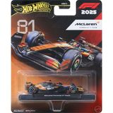 Hot Wheels®F1 - McLaren (Piastri) 1:64 ölçekli premium metal Formula 1® oyuncak yarış arabası, koleksiyona uygun JKD81