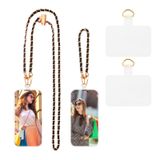 HOTEMIA Bilek kayışı ile telefon kordon evrensel telefon crossbody zinciri ayarlanabilir cep telefonu askısı kadın kızlar için, Siyah, Adjustable