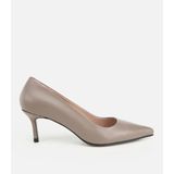 Hotiç 01AYH313010A450 KADIN Deri Vizon Ince Kısa Topuklu Stiletto
