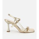 Hotiç 01SAH321140A540 KADIN Gold Bantlı Topuklu Sandalet