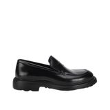 Hotiç Erkek Açma Deri Siyah Kalın Tabanlı Klasik Loafer
