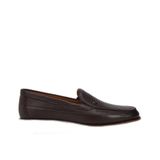 HOTİÇ Erkek Deri Kahverengi Delikli Hafif Tabanlı Klasik Loafer