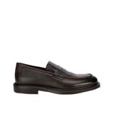 Hotiç Erkek Deri Kahverengi Kroko Detaylı Klasik Loafer