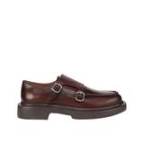 Hotiç Erkek Deri Kahverengi Metal Tokalı Klasik Loafer
