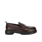 Hotiç Erkek Deri Kahverengi Yüksek Tabanlı Klasik Loafer