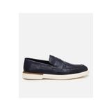 Hotiç Erkek Deri Lacivert Ultra Hafif Tabanlı Klasik Loafer