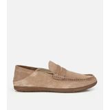 Hotiç Erkek Süet Deri Açık Kahverengi Comfort Loafer
