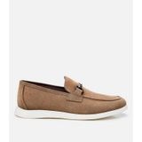 Hotiç Erkek Süet Deri Bej Toka Detaylı Günlük Loafer 02ayh305490a300 Bej