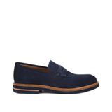 HOTİÇ Erkek Süet Deri Lacivert Klasik Loafer