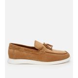 Hotiç Erkek Süet Deri Taba Bağcıklı Loafer 02ayh305480a430 Taba