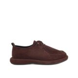 HOTİÇ Kadın Kahverengi Süet Bağcıklı Loafer