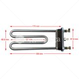 Hotpoint & Ariston & Indesit Çamaşır Makinesi Rezistansı - 94715