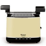 Hotpoint Ariston TT 22E AC0 84115 850 W 8 Programlı 2 Dilim Hazneli Ekmek Kızartma Makinesi Krem