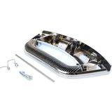 Hotpoint Ariston Uyumlu WMG1063BXFR - WMG823BXIT.C Çamaşır Makinesi Kapak Mandal Tutamağı İNOX