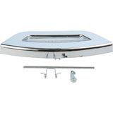 Hotpoint Ariston Uyumlu WMSG722BXIT - WMSG723BXIT Çamaşır Makinesi Kapak Mandal Tutamağı İNOX