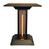 Hottable 1400 Watt Manuel Kontrol Retro Isıtıcılı Masa