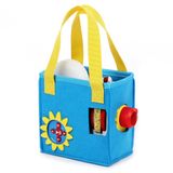 Hounyoln Little Tikes Story Dream Machine Books için Kılıf, Keçe Kumaş Küçük Tikes Projektör Oyuncak Katlanır Çanta Taşınabilir Taşıma (Mavi)