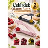 House Bird 2 ADET Çekirdek Çıkarma Aparatı Zeytin Vişne Kiraz İçin Pratik Çekirdek Ayırıcı Mutfak Gereci