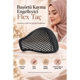 House Bird Başörtü Kayma Engelleyici Flex Taç Nefes Alan Esnek Kaymaz Bone İçi Saç Sabitleyici Aparat
