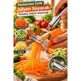 House Bird Paslanmaz Çelik Jülyen Soyacak Patates Sebze Meyve Soyacağı Dilimleyici Doğrayıcı