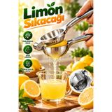 House Bird Paslanmaz Çelik Limon Sıkacağı Ağır Döküm Narenciye El Presi Manuel Meyve Sıkacağı