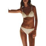 House of Silk 2022SWIM0012 Sadie Koton Bikini Üstü, Bej, L