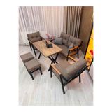 HouseART MİLA ,Model, Balkon, Bahçe, Cafe, Metal Koltuk Takımı, Bahçe Takımı , Çay Seti, 2+1+1 , Yemek Masası , Balkon Mobilyası