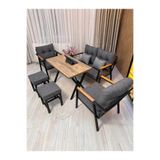 HouseART MİLA ,Model, Balkon, Bahçe, Cafe, Metal Koltuk Takımı, Bahçe Takımı , Çay Seti, 2+1+1 , Yemek Masası , Balkon Mobilyası