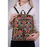 Housebags 936 Sarı Çizgili Kadın Sırt Çantası