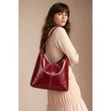 Housebags Rugan Bordo Shopper Vintage Çanta 284