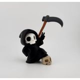 HOUSETREND dekoratif zafer işareti yapan kurukafa azrail biblo ölüm meleği iskelet figür Grim Reaper V NO AMS – Skeleton Action Figure