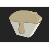 HOUSETREND filtre kahve kağıdı tutucu organizer Coffee filter holder (beyaz)